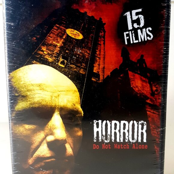 Horror: Do Not Watch Alone 15 Classic Films 3 DVD Set Brand New Factory Sealed - Picture 3 of 7